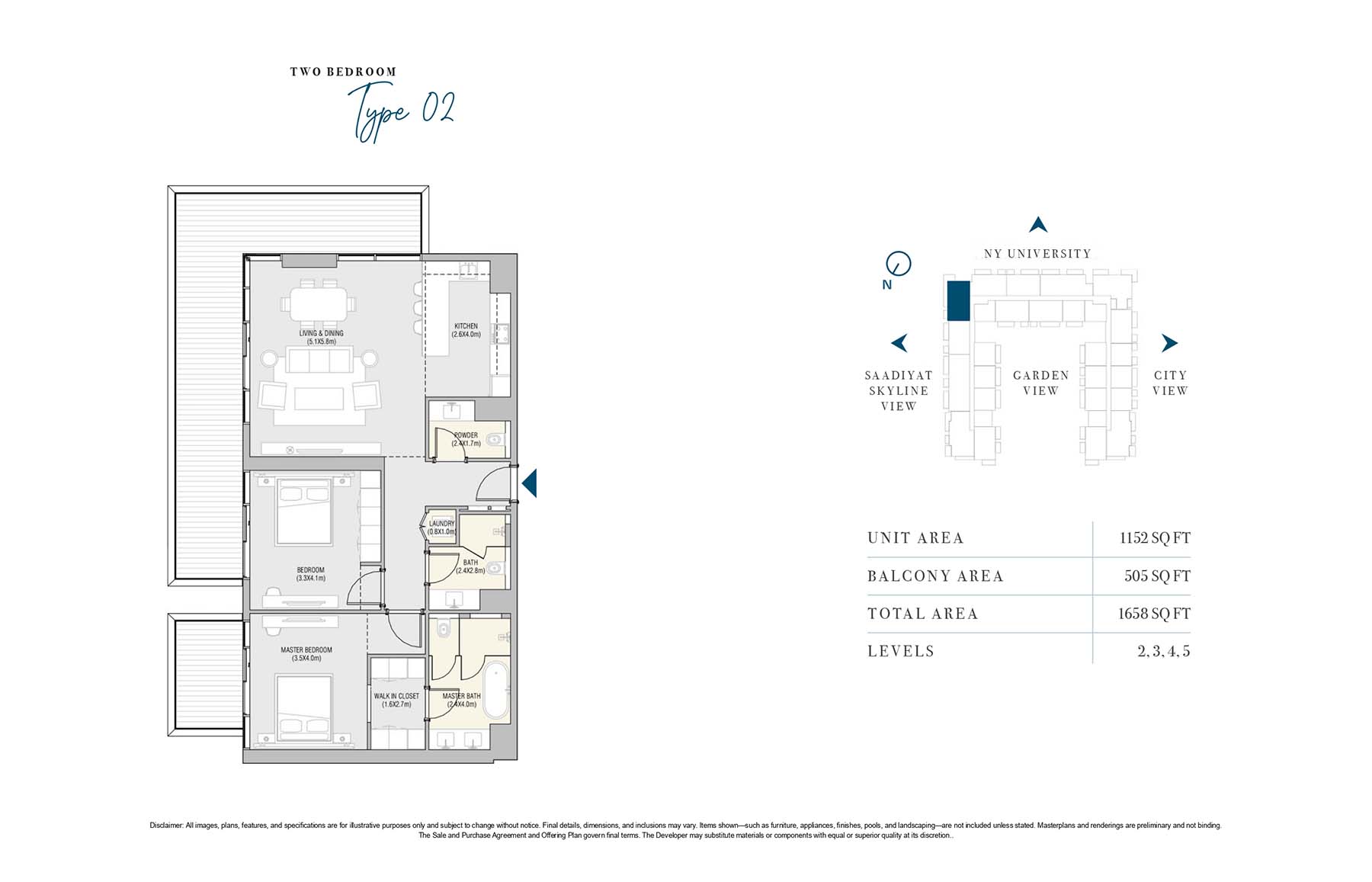 2 Bedroom